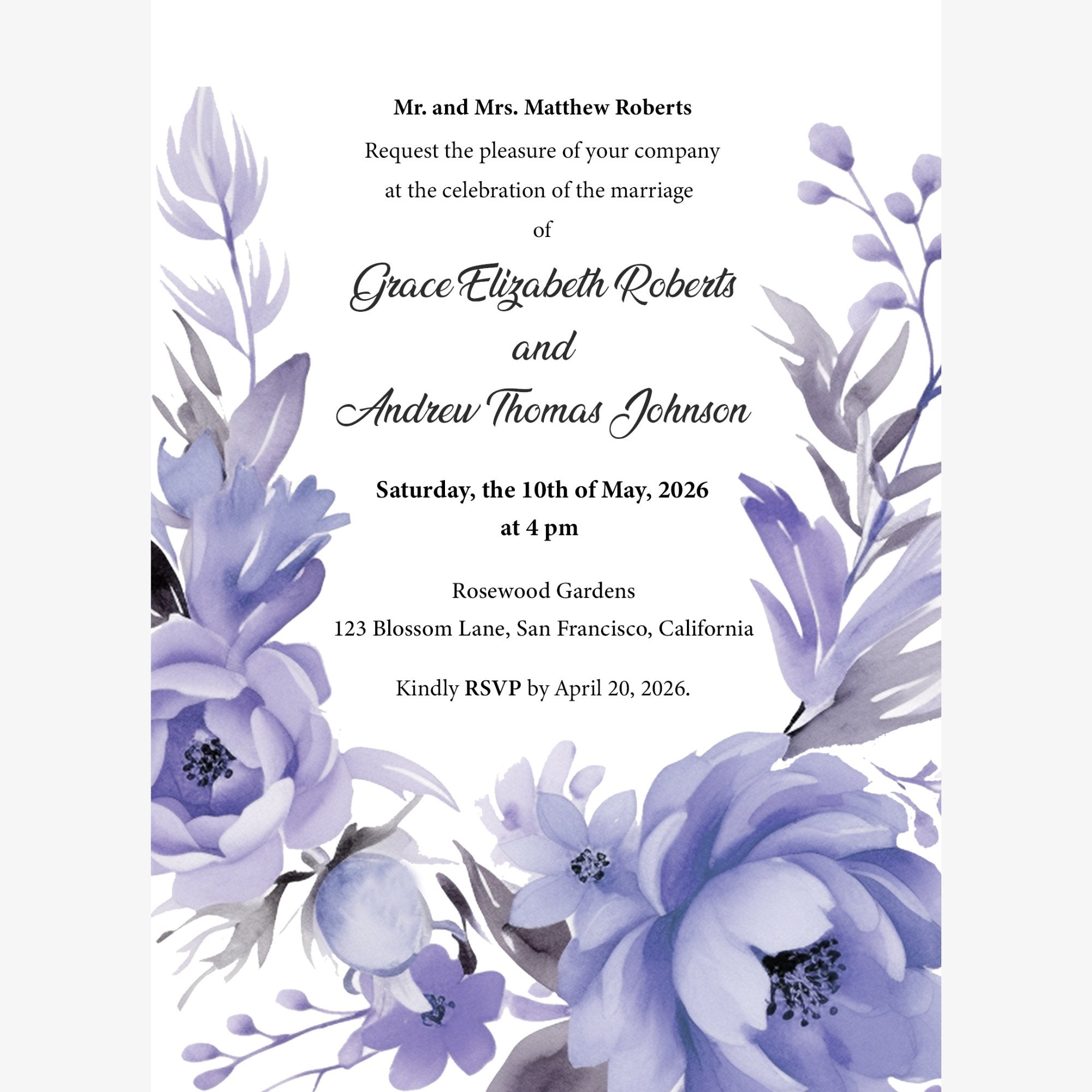 INVITATIONS CARD