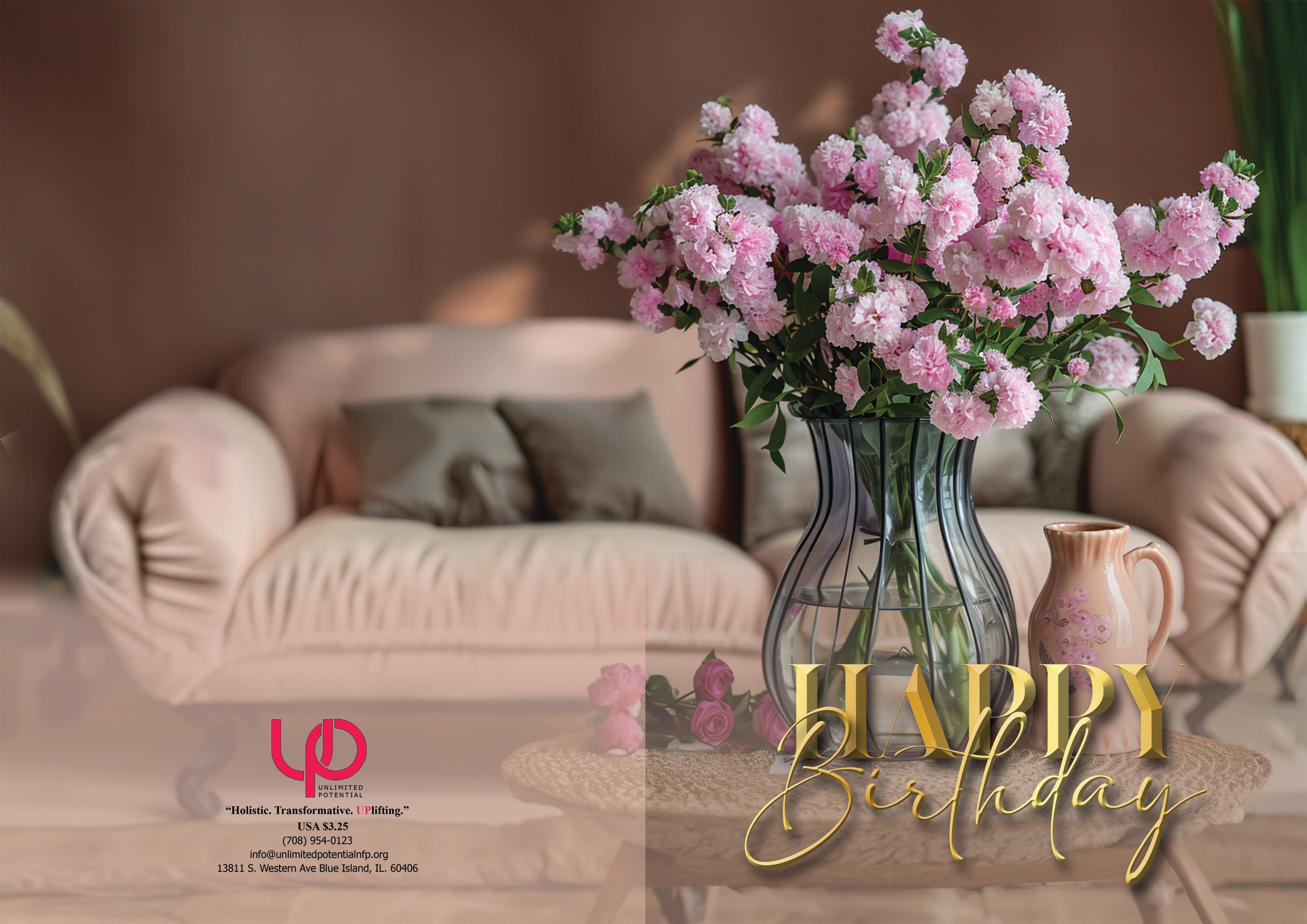 Happy Birthday – Festive Celebration Greeting Card - The Soulful Artists