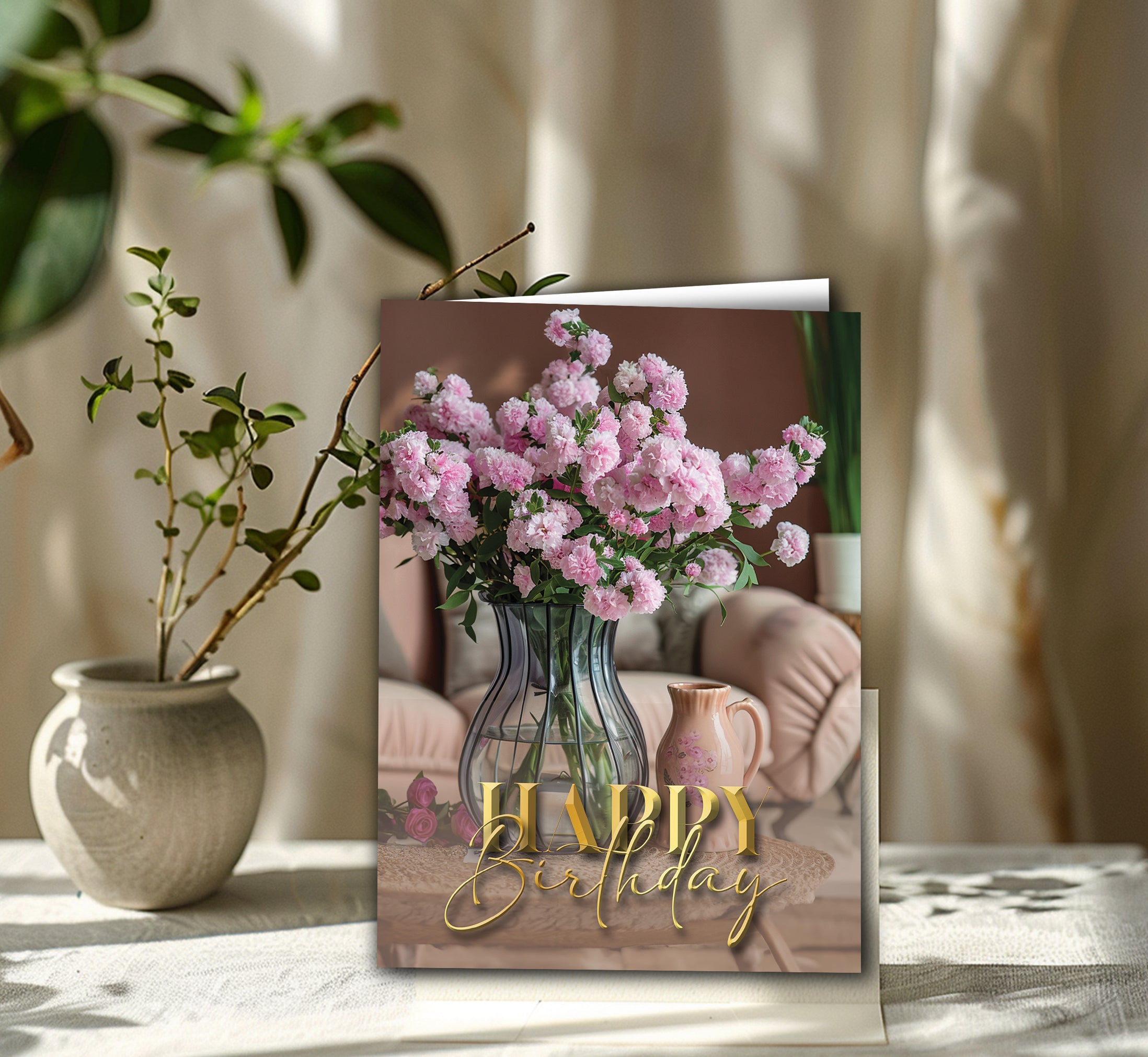Happy Birthday – Festive Celebration Greeting Card - The Soulful Artists