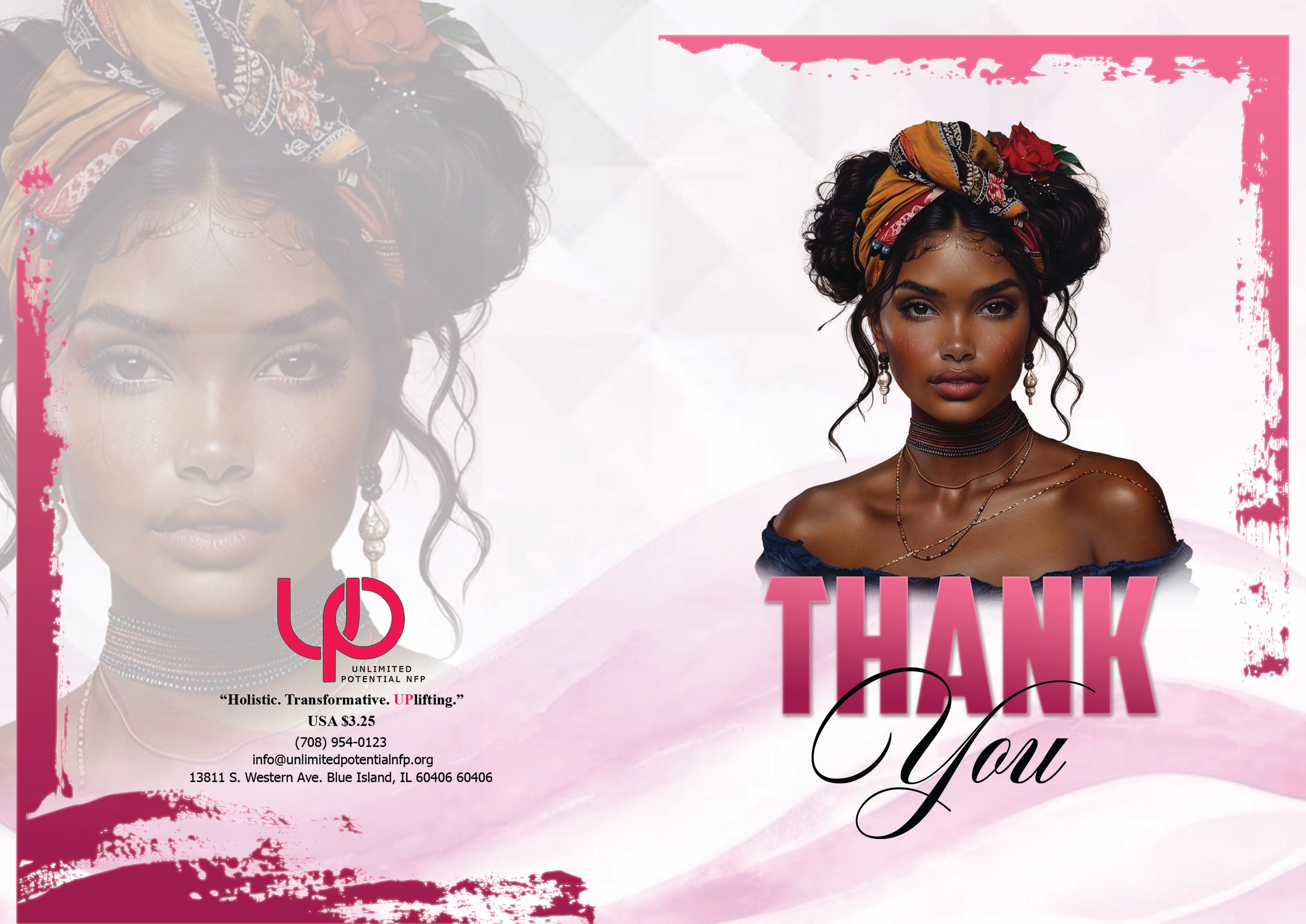 Thank You – Elegant Appreciation Greeting Card - The Soulful Artists