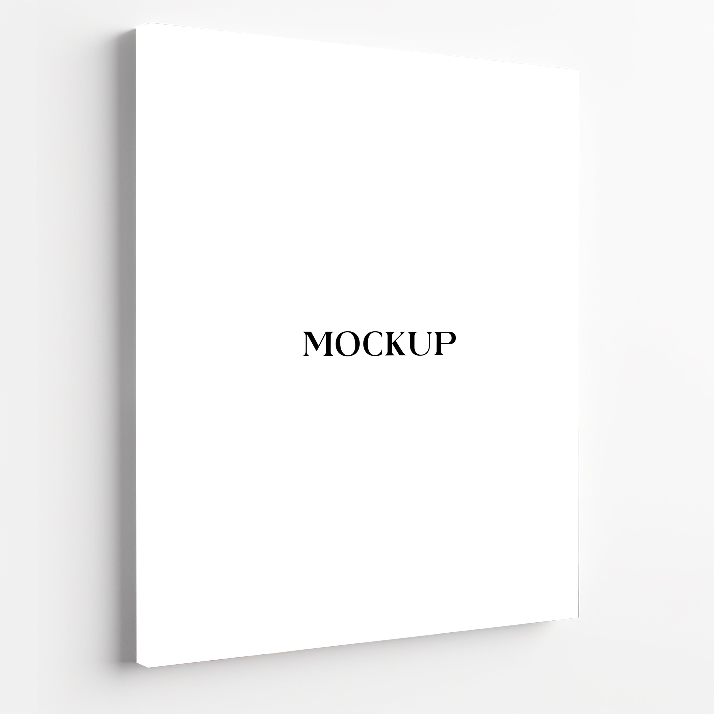 Modern Minimalist Living Room Art Mockup with Large Canvas Set of 50