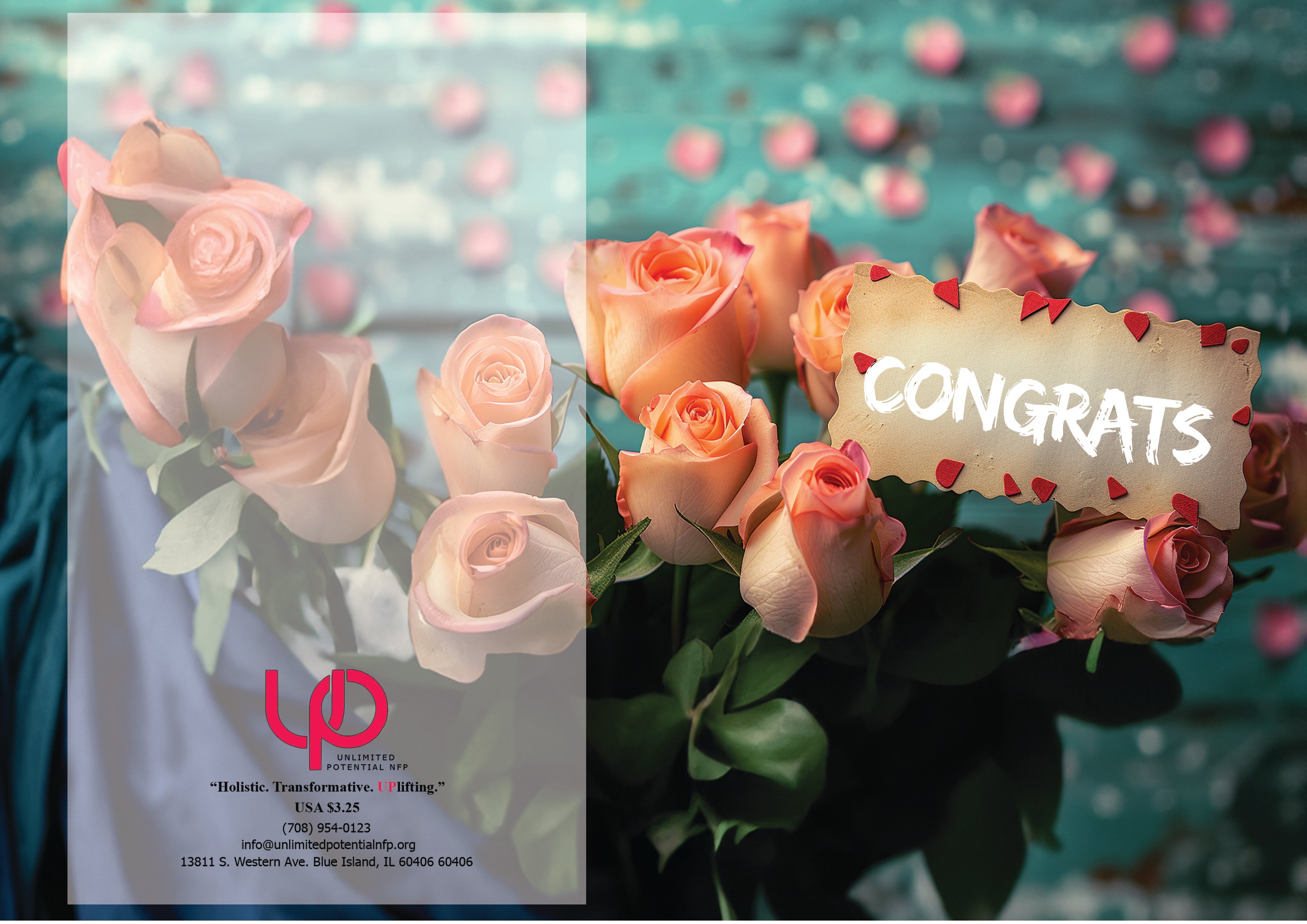 Congrats – Celebration Greeting Card - The Soulful Artists