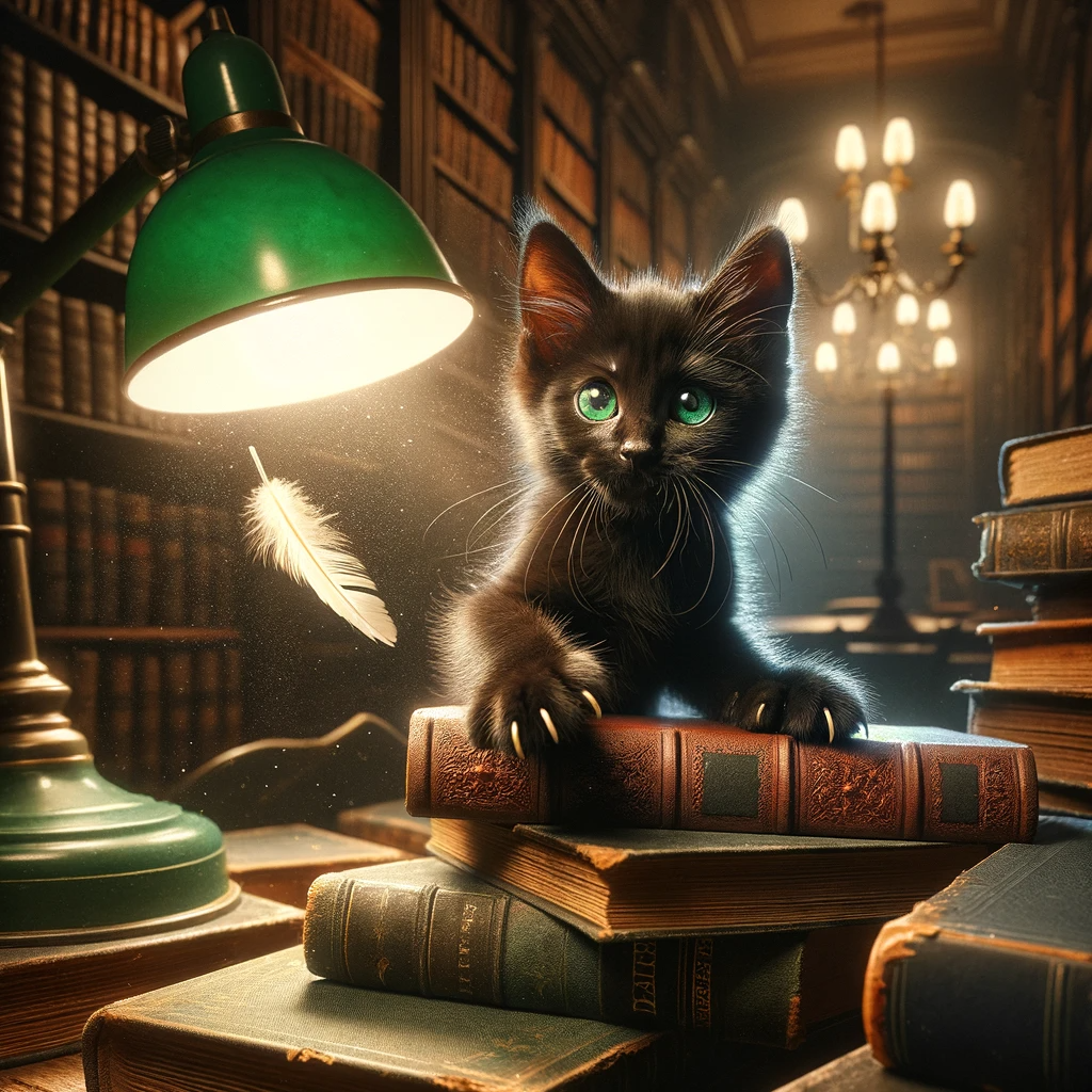 Whimsical Kitten Moments: 5-Piece Premium Digital Art Bundle