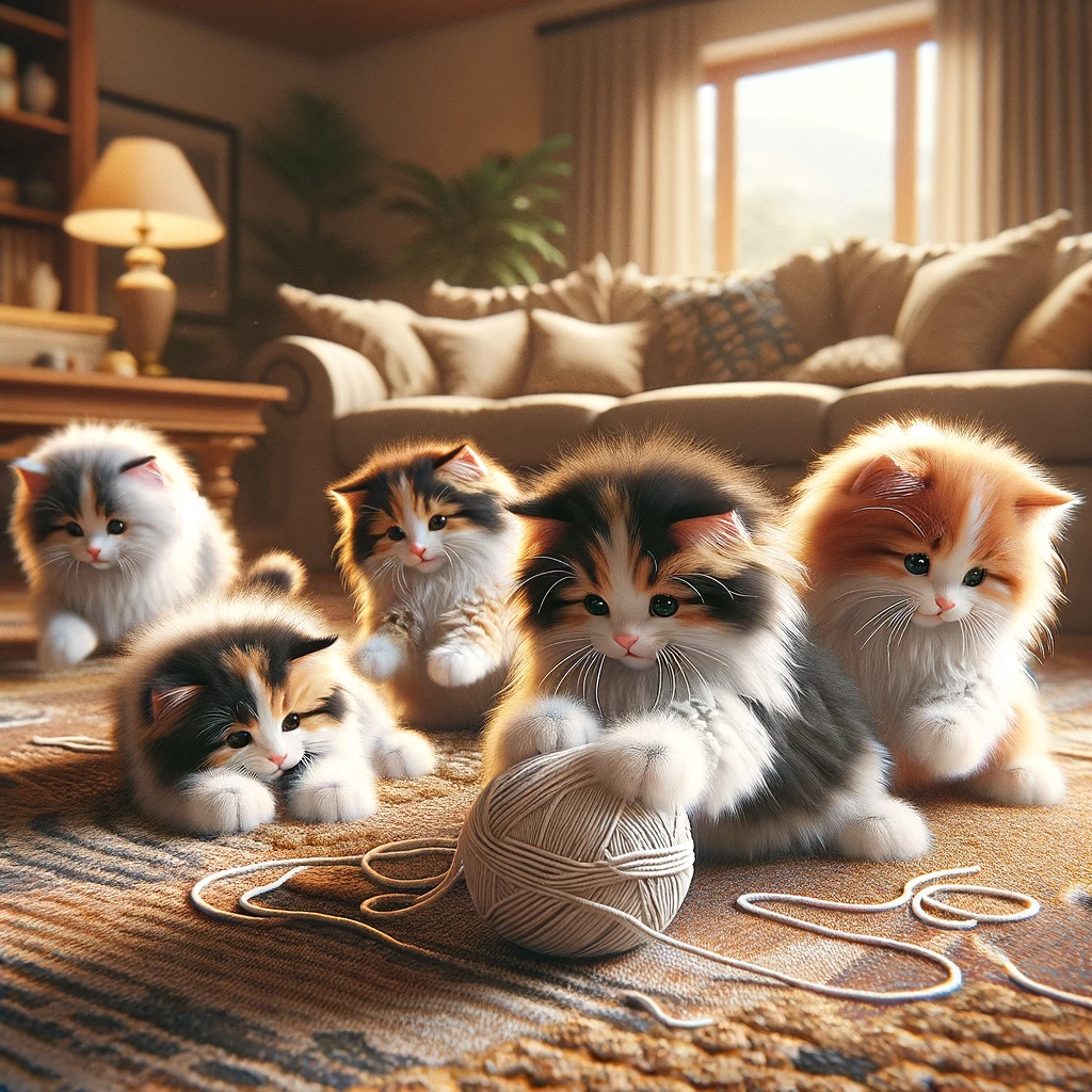 Kitten Bliss: A 10-Piece Digital Art Bundle