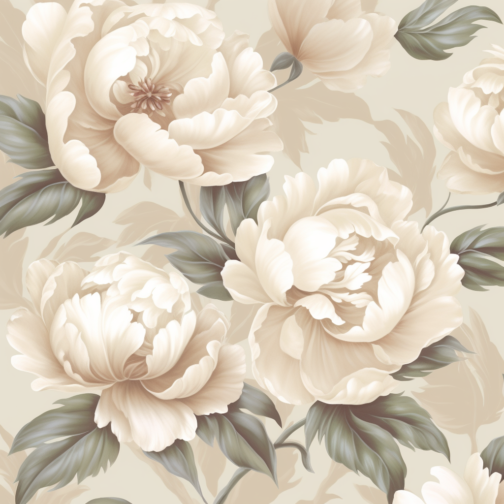 Blossoms of Elegance: 4-Piece Floral Digital Art Bundle