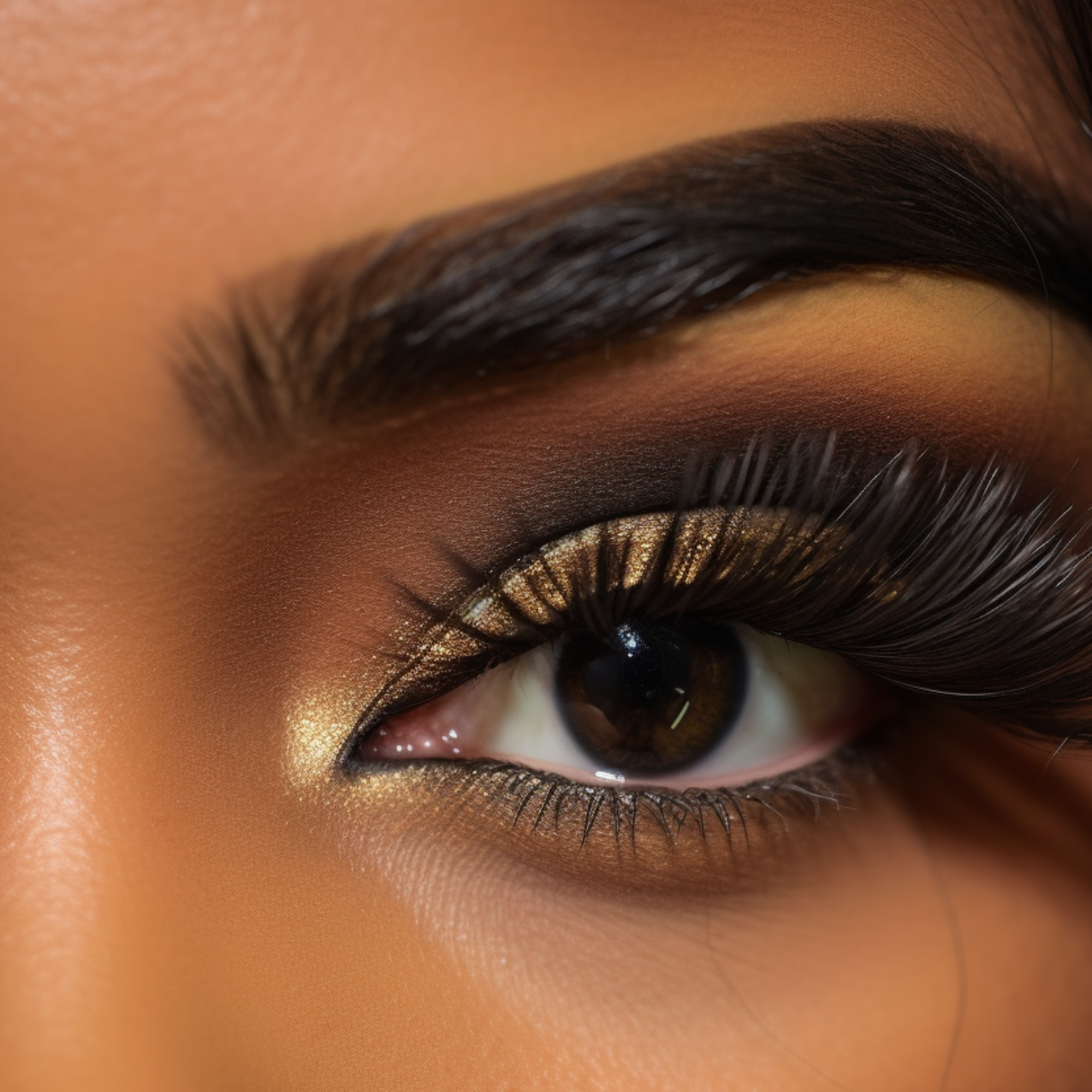 Black Woman Eye Close Up - The Soulful Artists