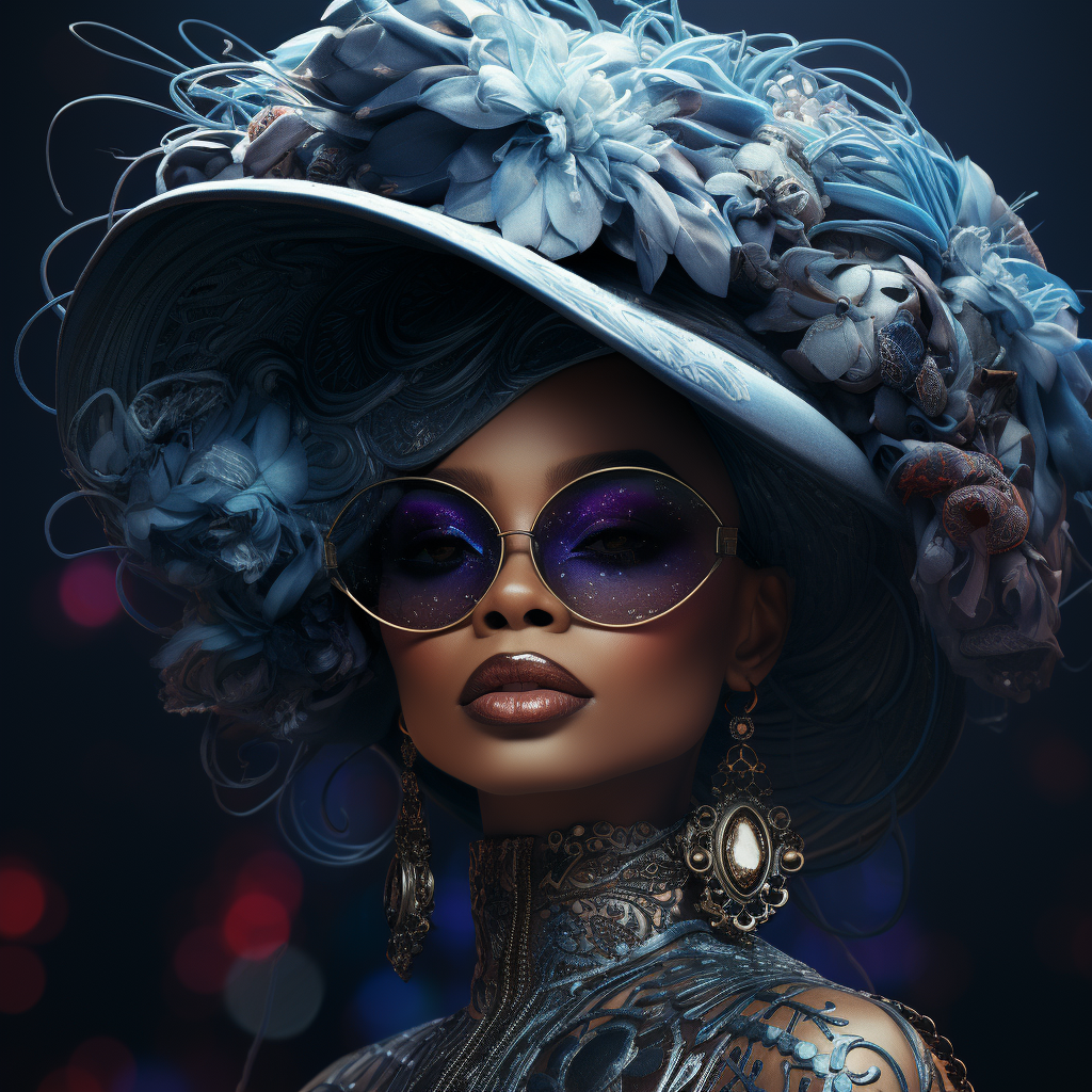 Midnight Bloom: The Celestial Queen