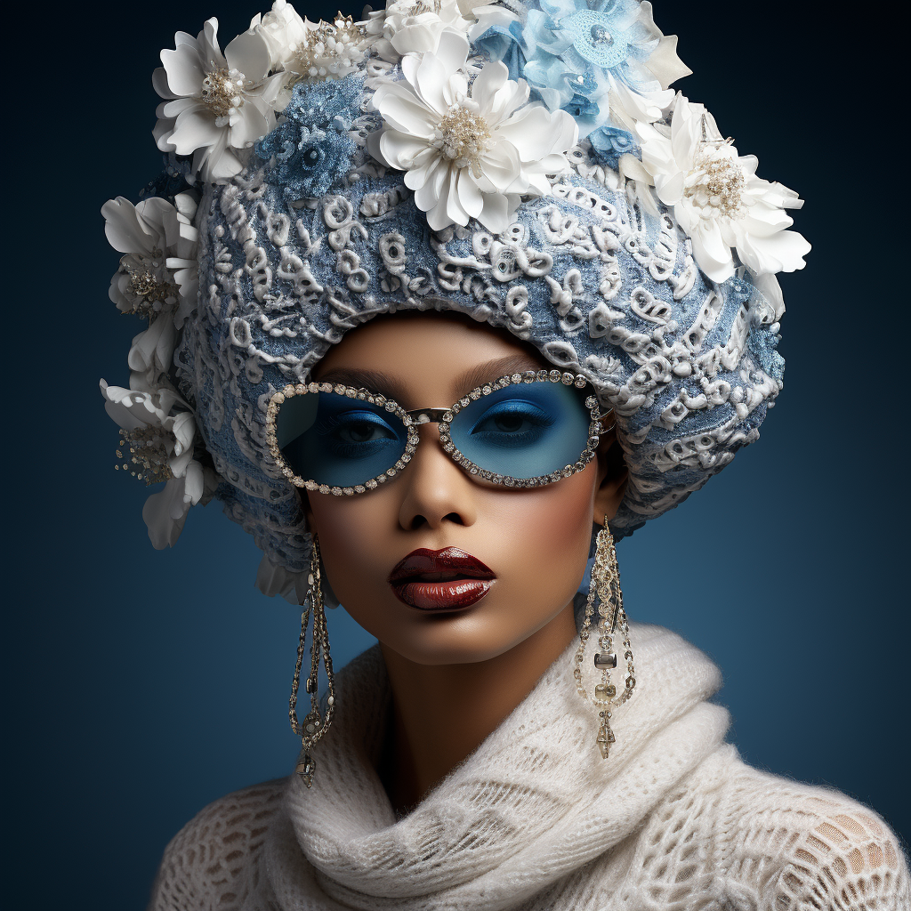 Frosted Grace: The Winter Chic