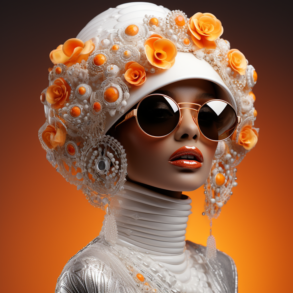 Radiant Harmony: The Floral Icon
