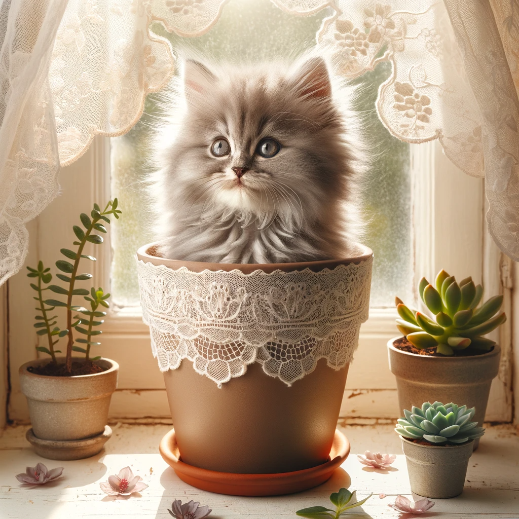Whimsical Kitten Moments: 5-Piece Premium Digital Art Bundle