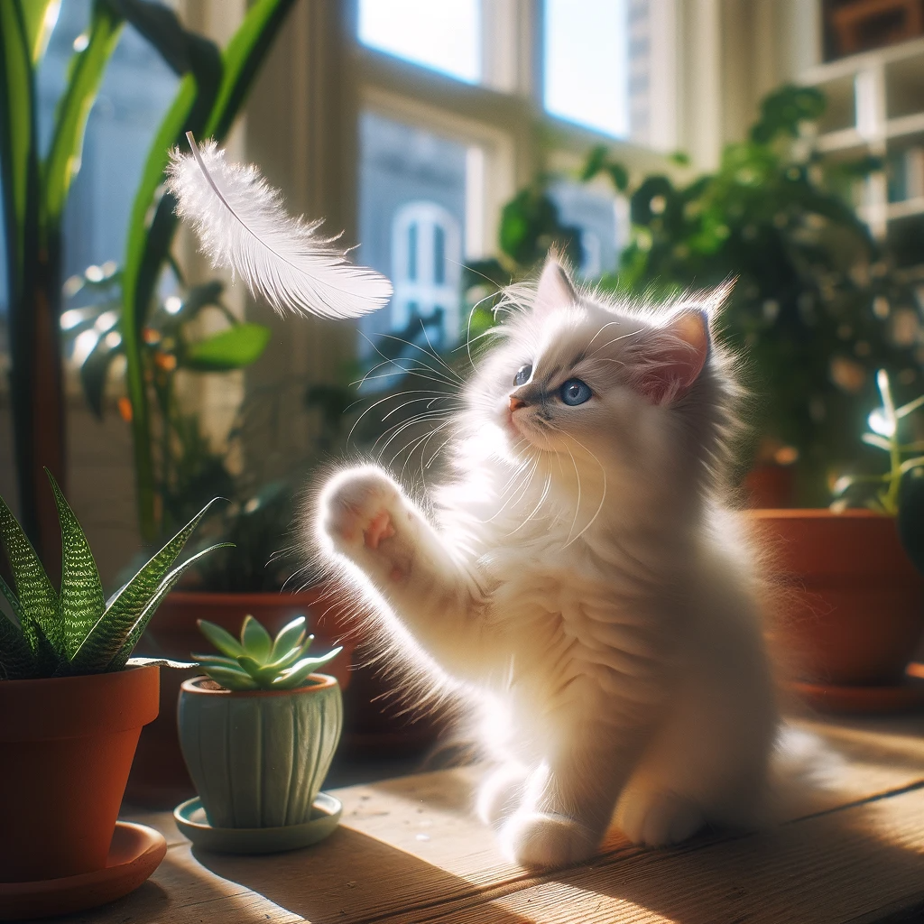 Whimsical Kitten Moments: 5-Piece Premium Digital Art Bundle