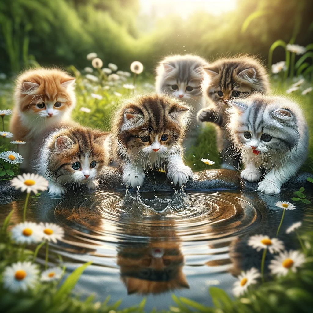 Kitten Bliss: A 10-Piece Digital Art Bundle