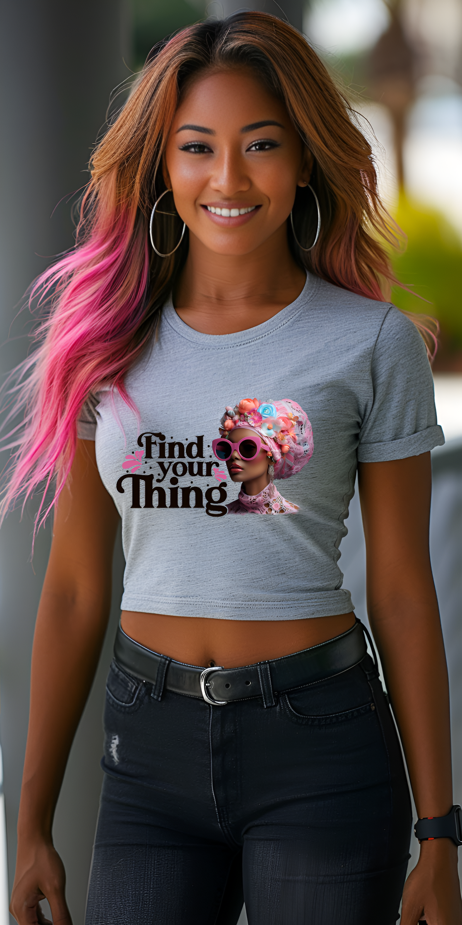 Find Your Thing – Fashion-Forward Afro Art for Custom Apparel