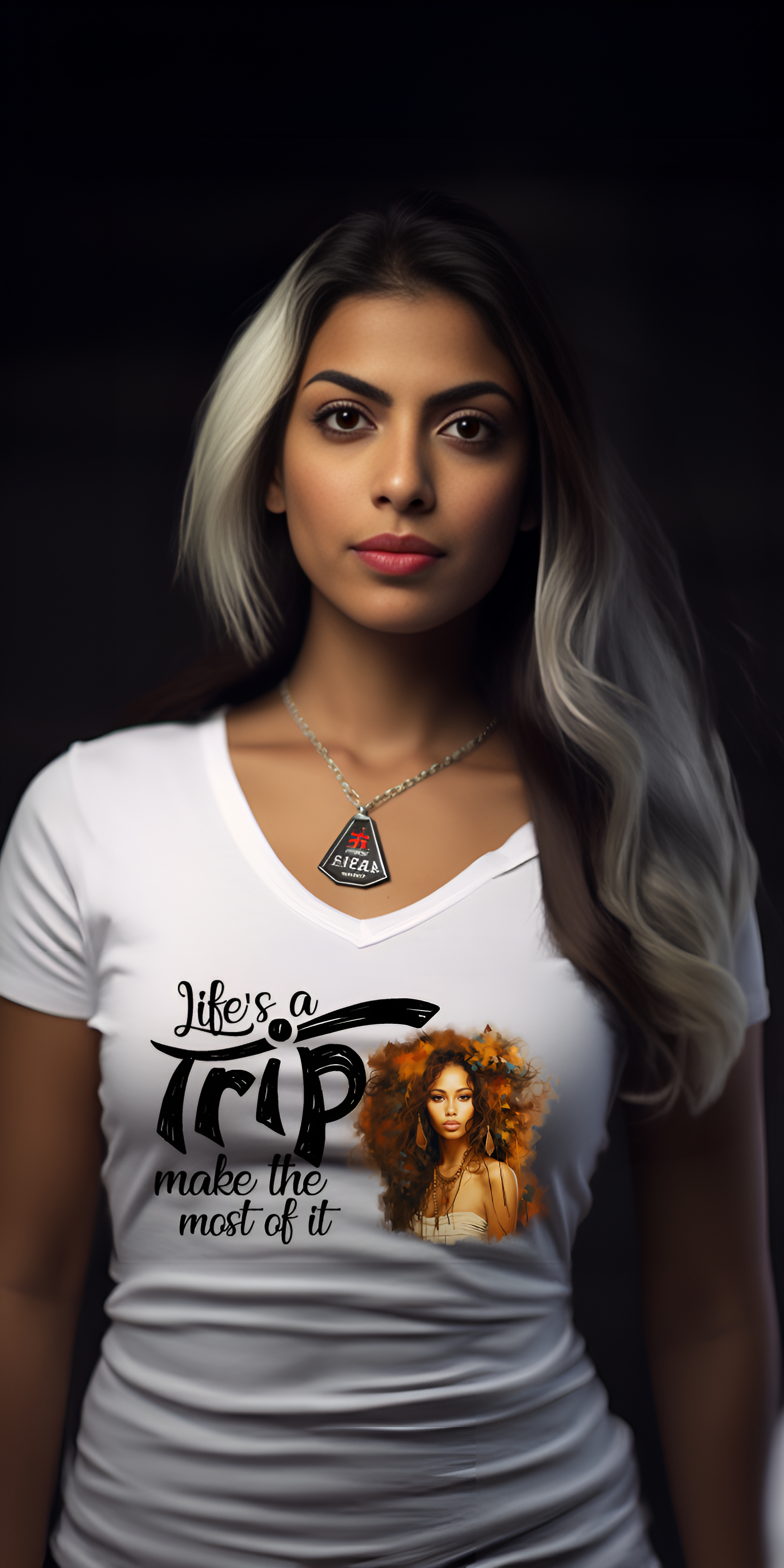 Life’s a Trip – Bohemian Afro Art for Apparel Customization