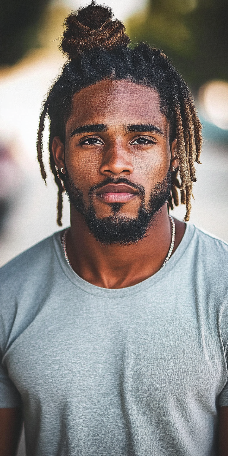 Stylish Portrait of a Confident Man in Casual Wear