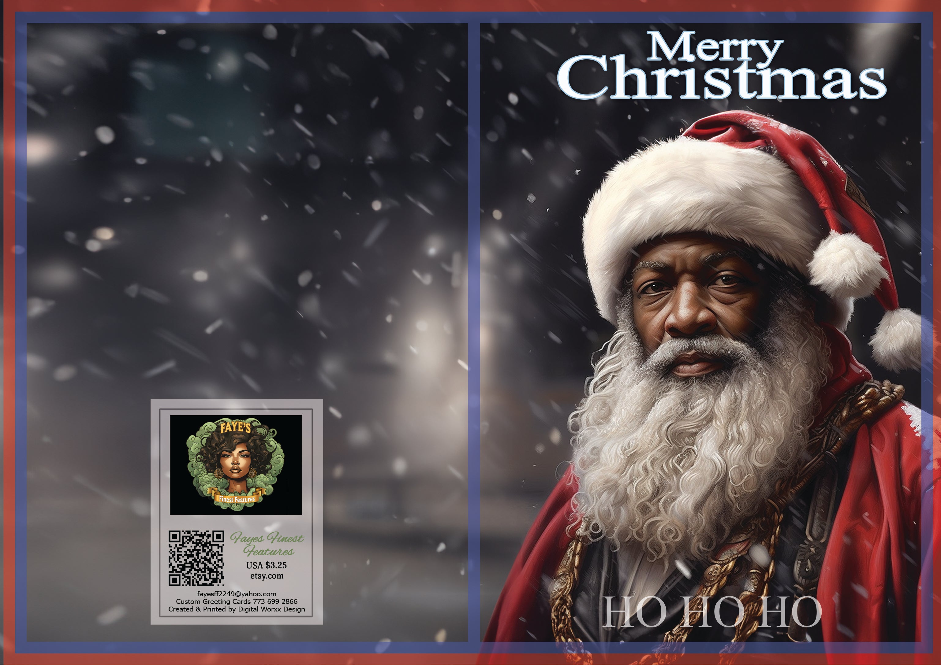 Regal Santa Claus - A Heritage-Inspired Digital Art Portrait