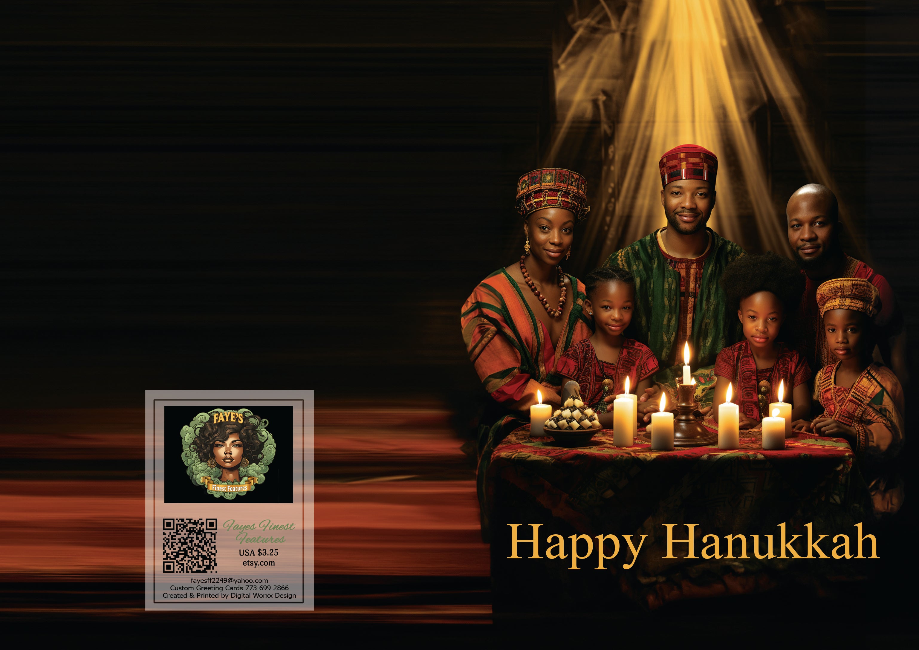 Heritage and Unity - Family Celebration Digital Art Portrait