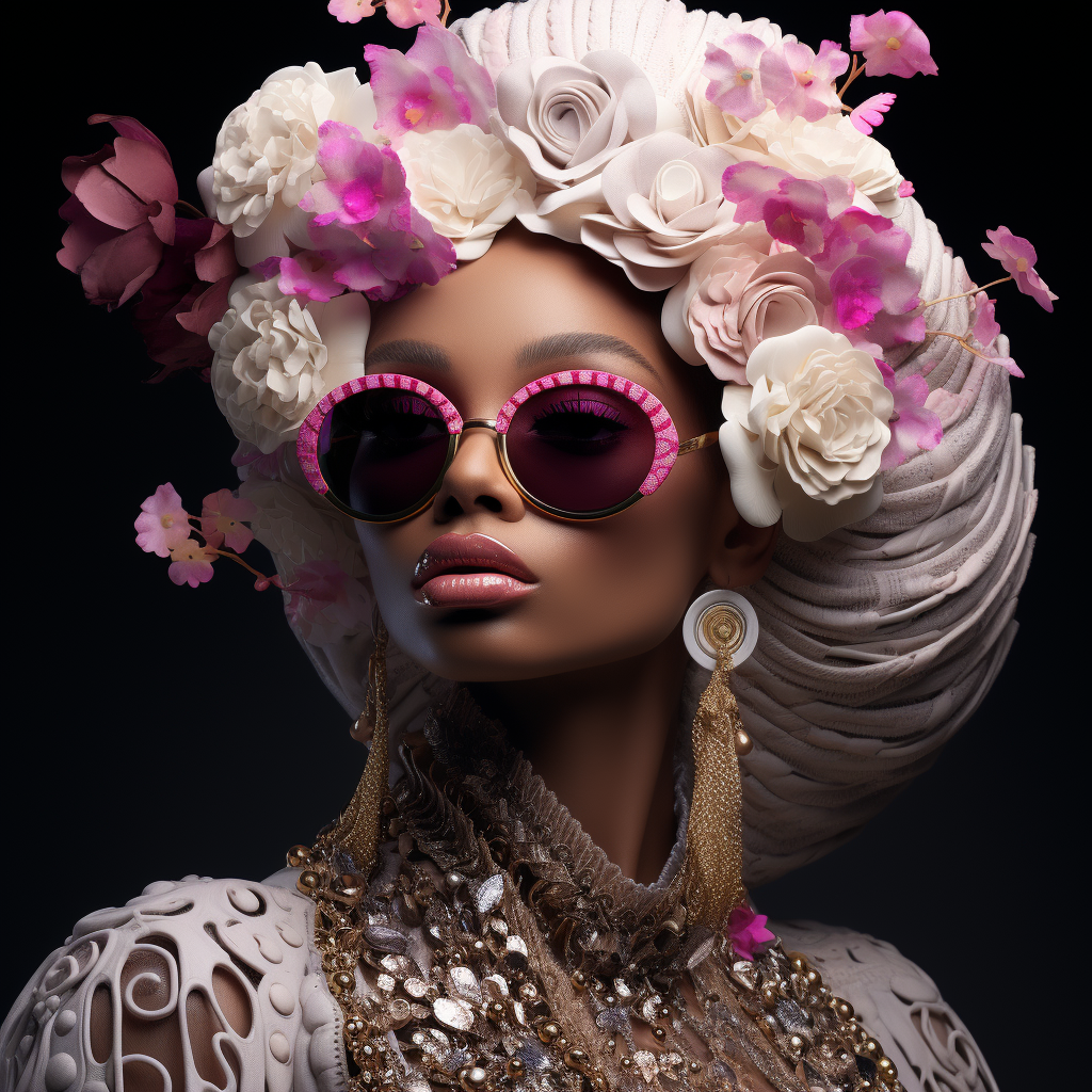 Blooming Royalty: The Floral Queen