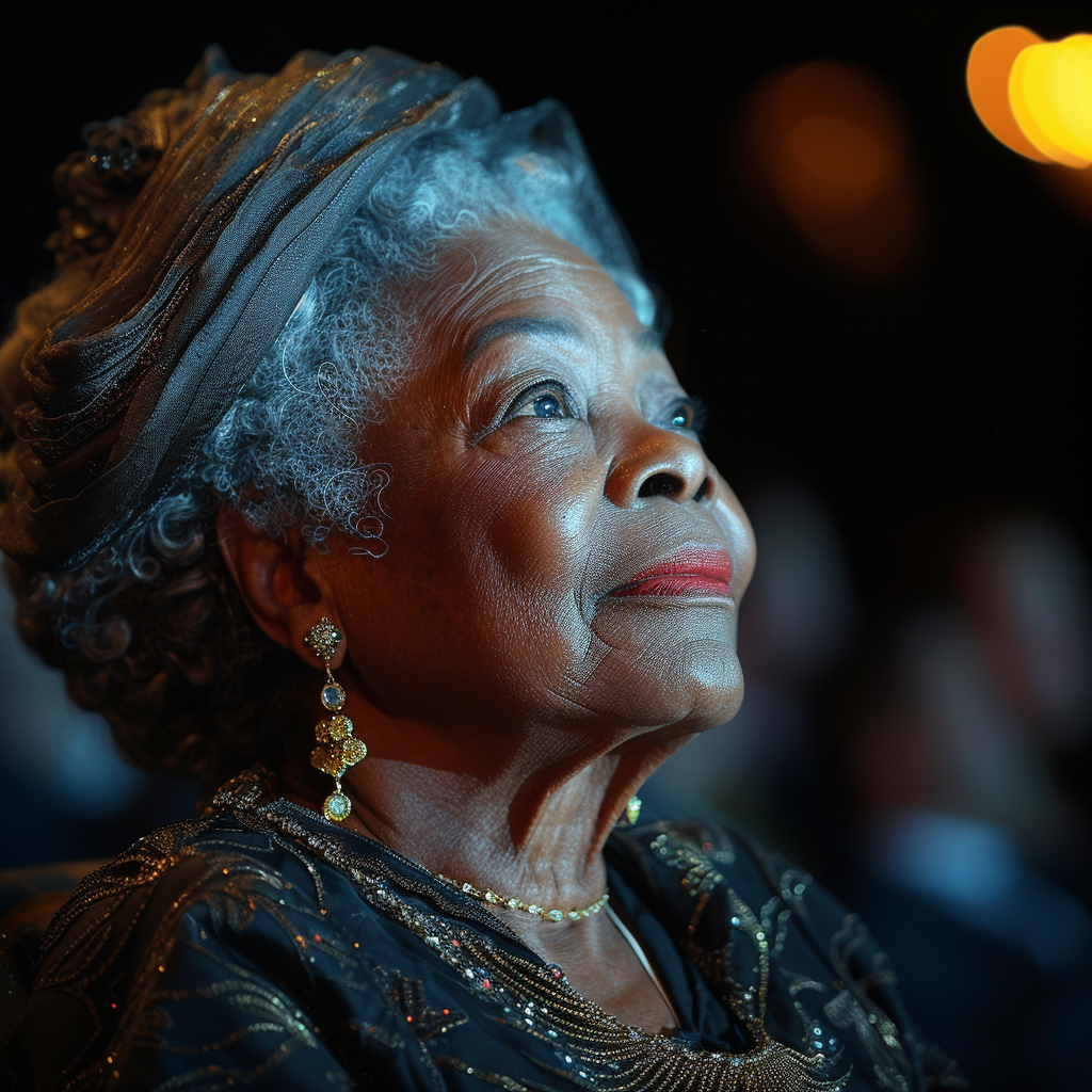 Maya Angelou stylize