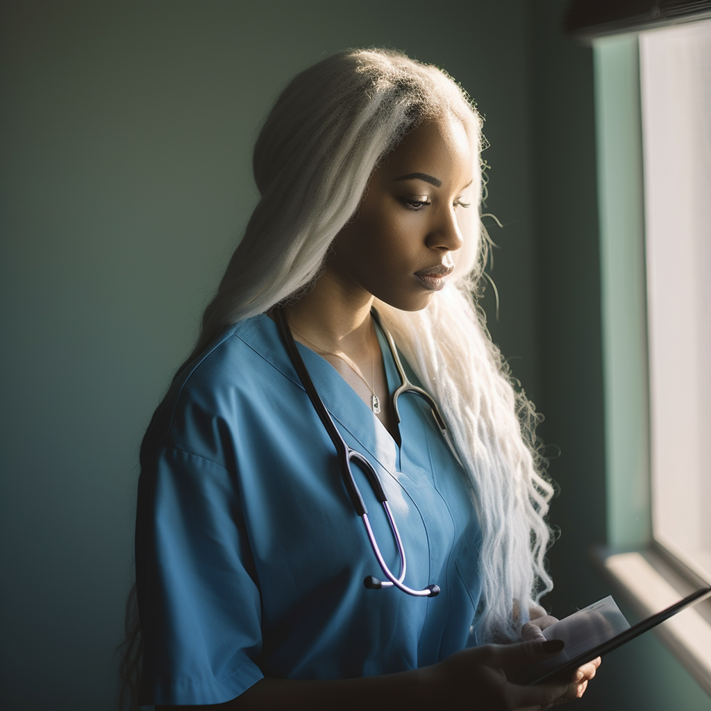 Calm Confidence: Portrait of a Healthcare Hero