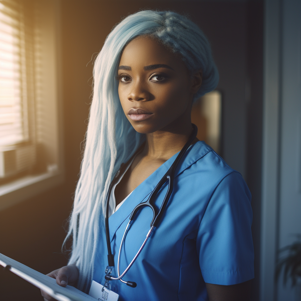 Resilience & Resolve: Portrait of a Dedicated Medical Professional