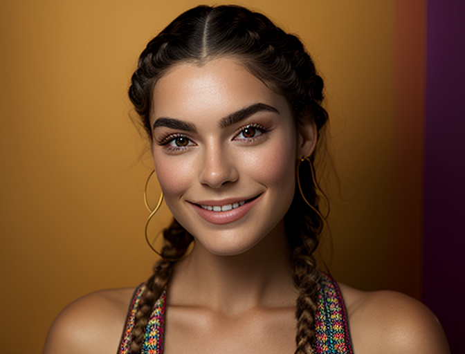 Beautiful hispanic girl