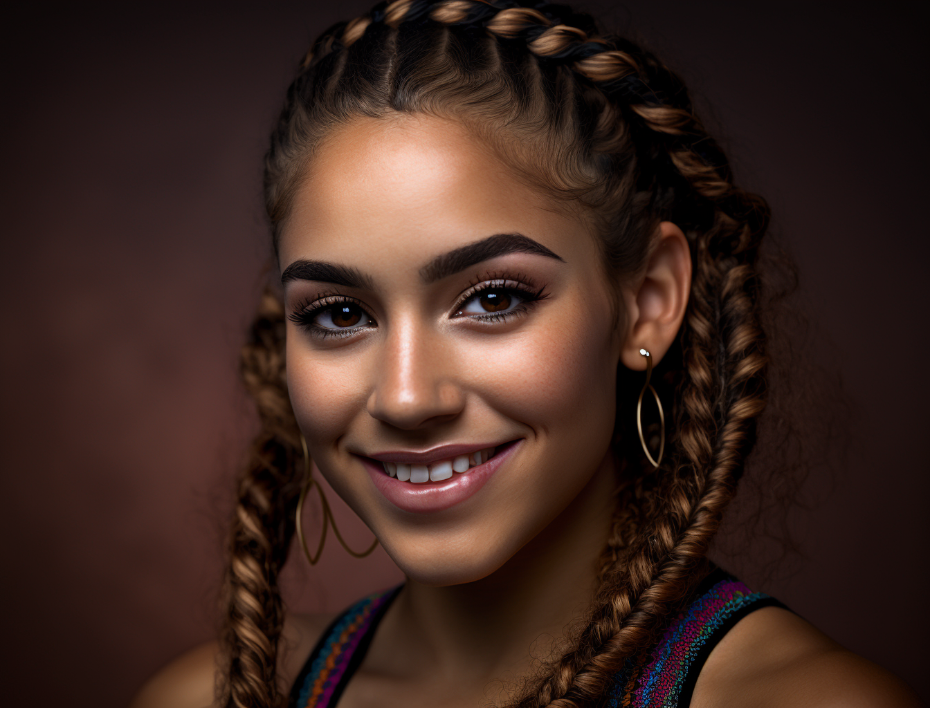 Beautiful hispanic girl