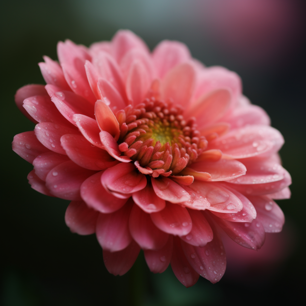 beautiful pink flower