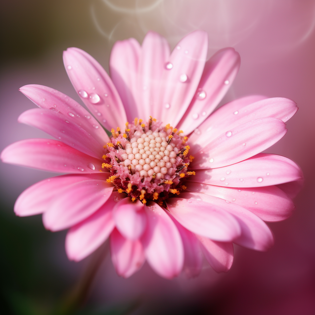 beautiful pink flower