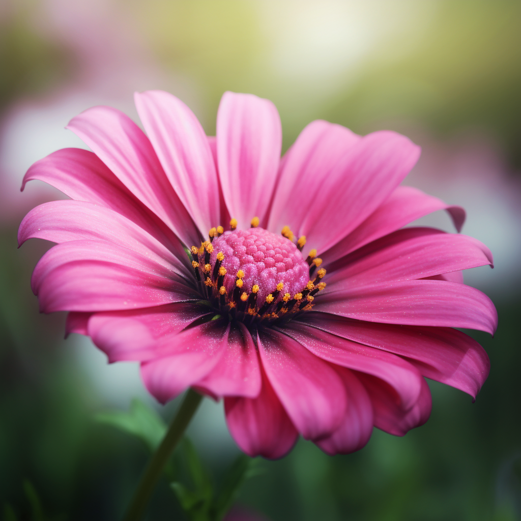 beautiful pink flower