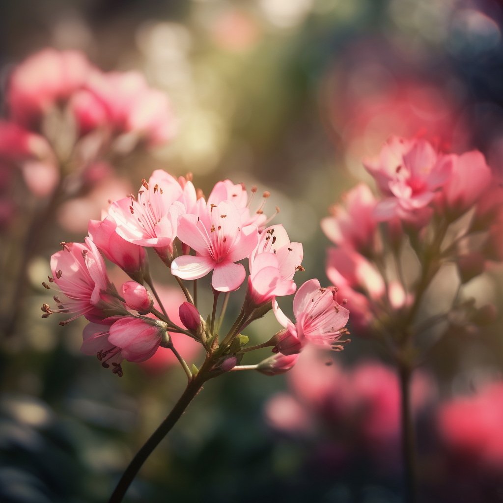 beautiful pink flower