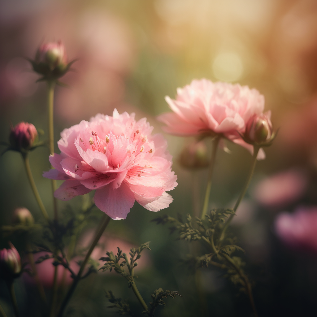 beautiful pink flower