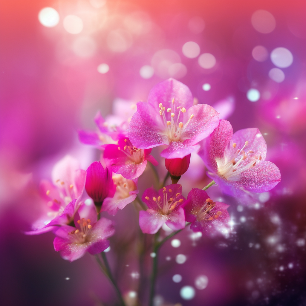 beautiful pink flower