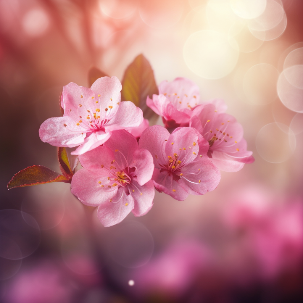 beautiful pink flower