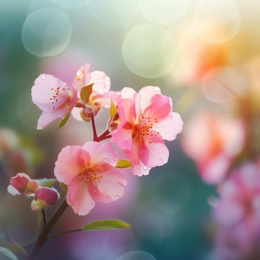 beautiful pink flower