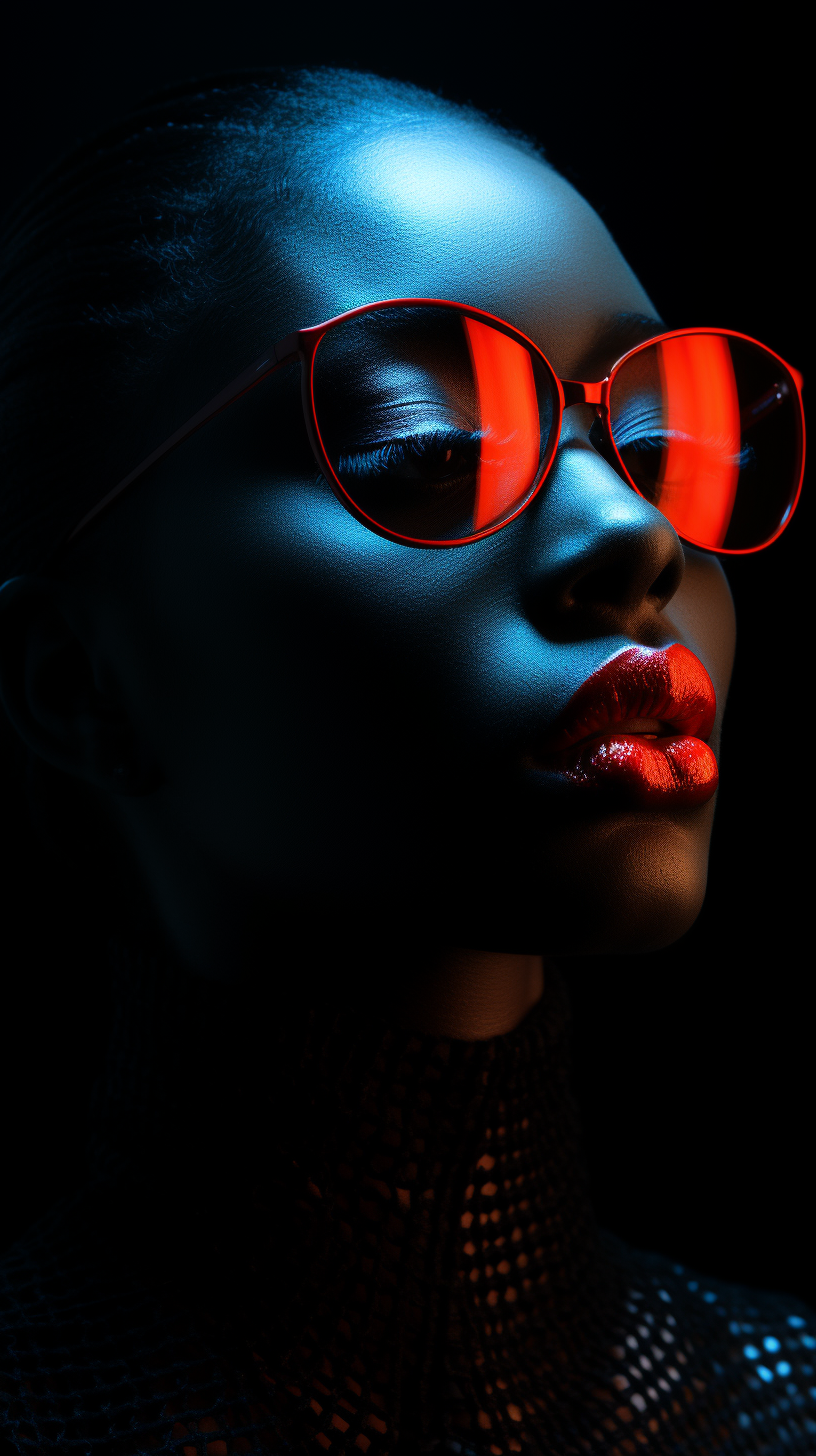 Fashion models in sunglasses Ai art - The Soulful Artists