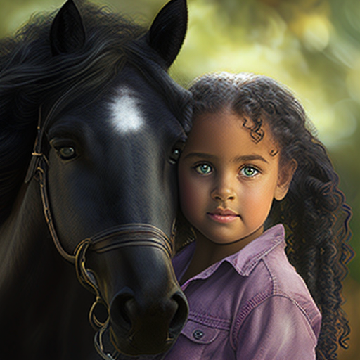 gordeous hispanic american lady saddling a coleb - The Soulful Artists