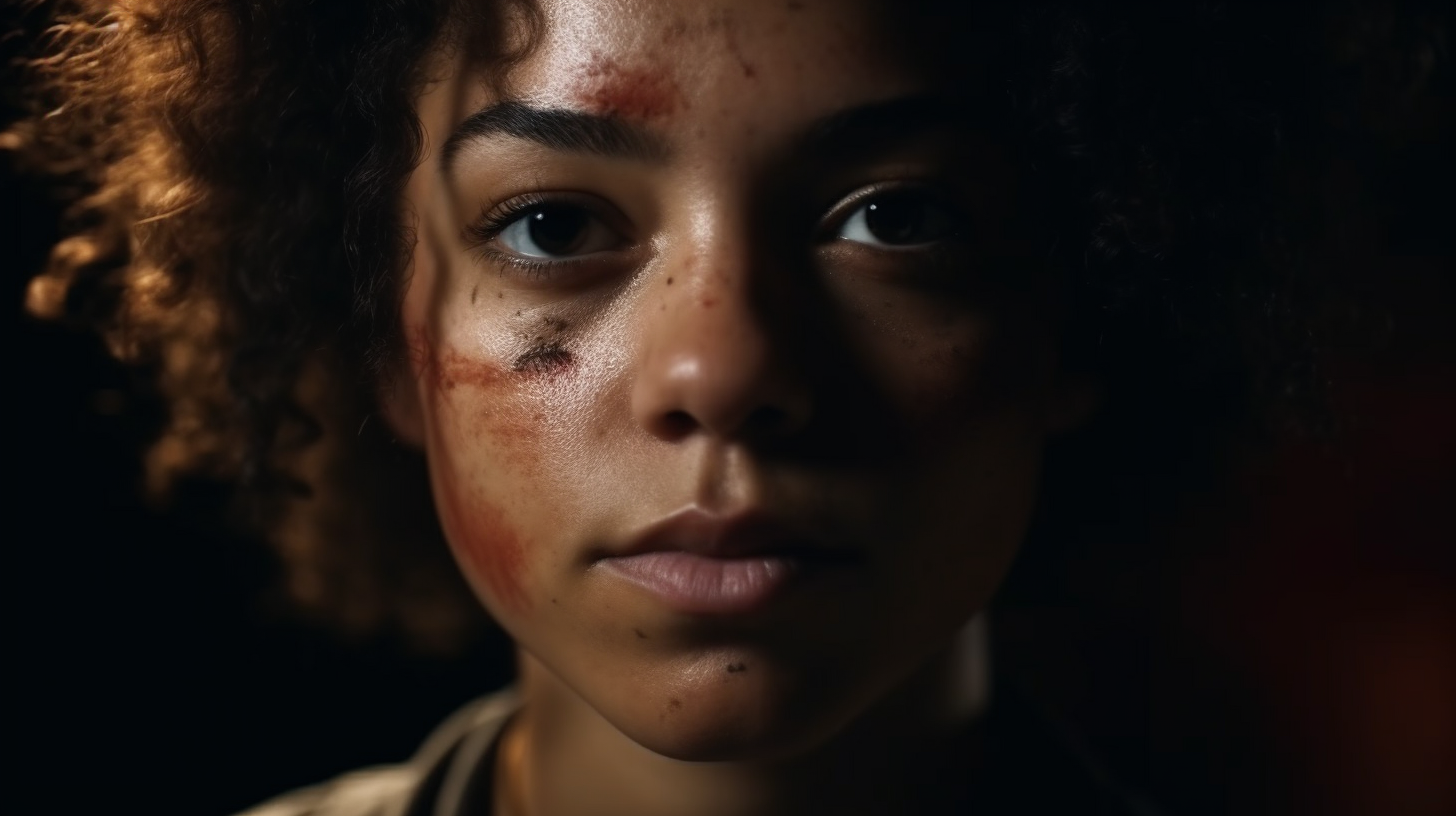 Realitic 8k photo of a beautiful mulatto woman