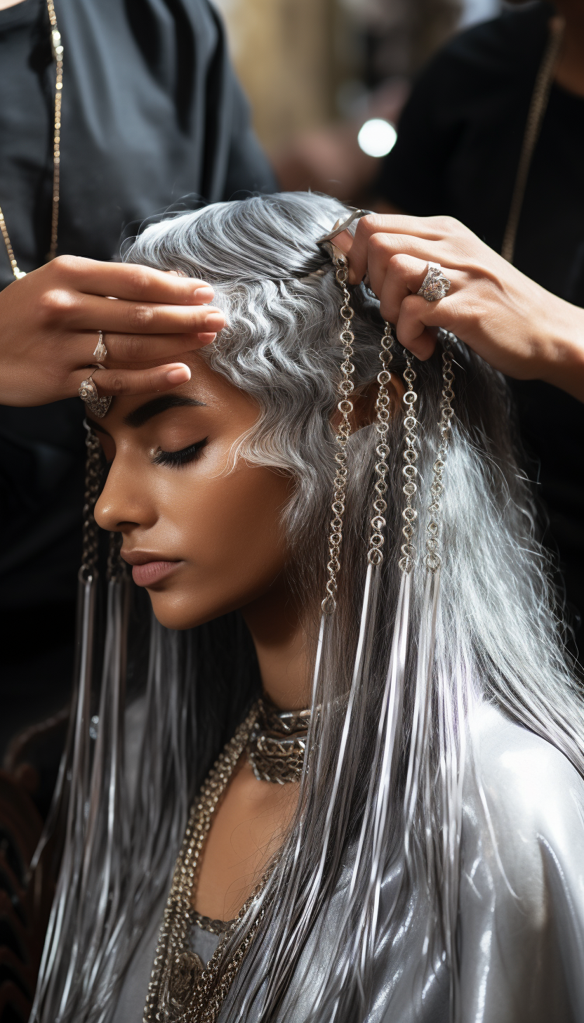 Photo close up of a hair dresser - The Soulful Artists