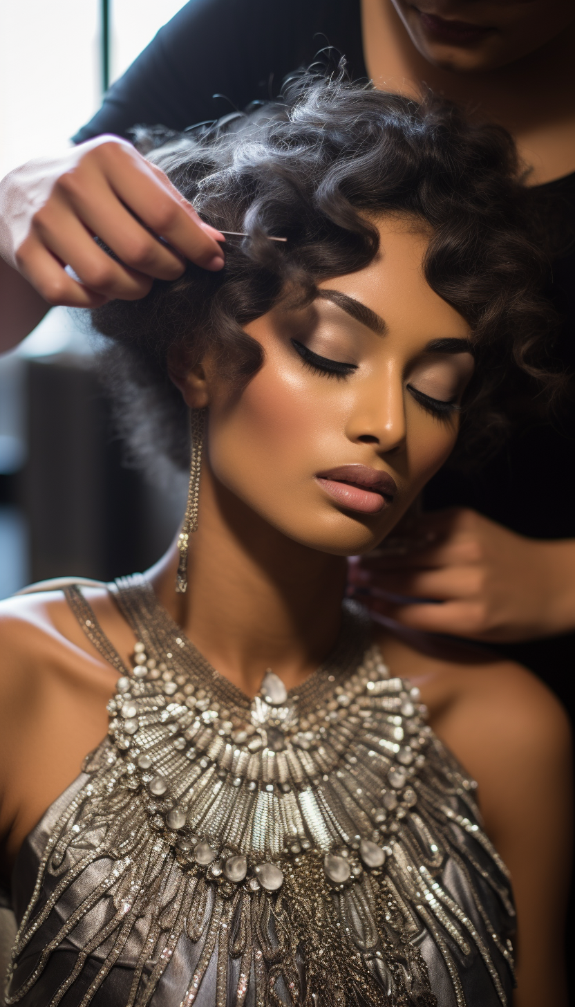 welidmoj Photo close up of a hair dresser - The Soulful Artists