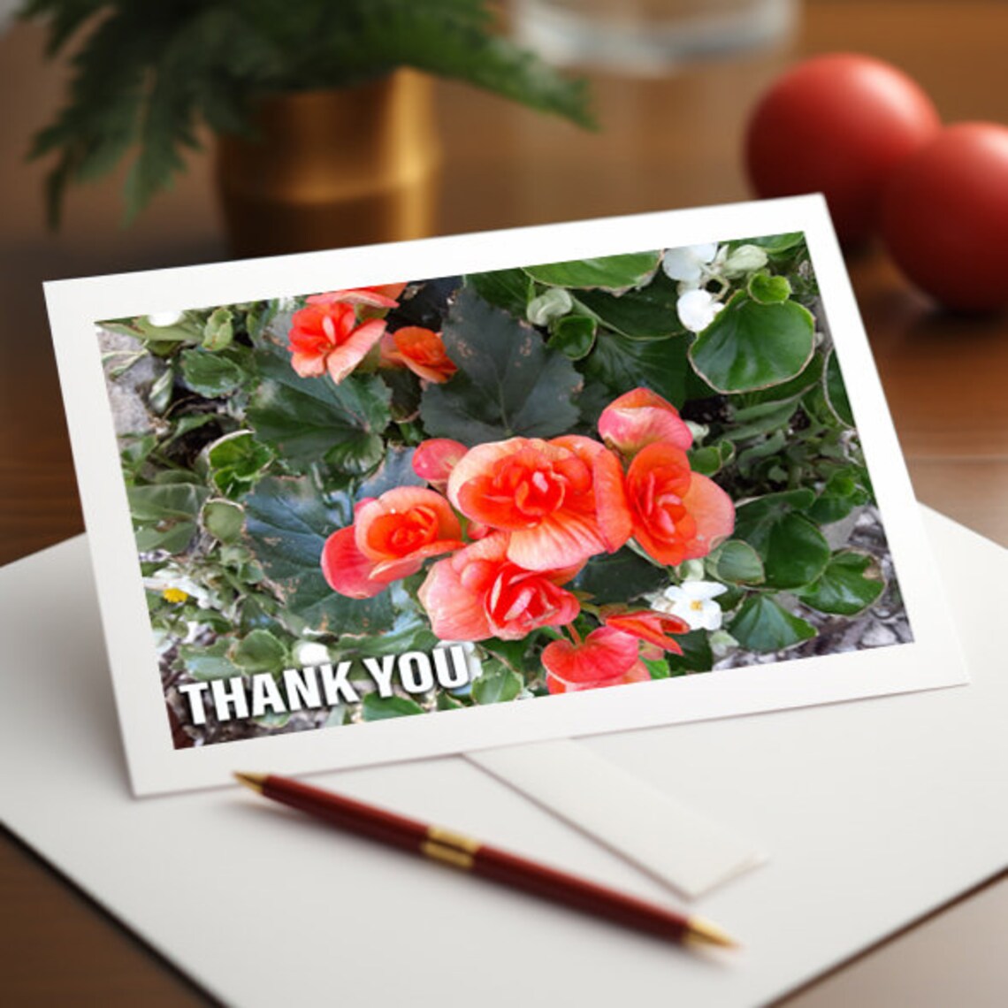 Thank You Greeting Card - The Soulful Artists